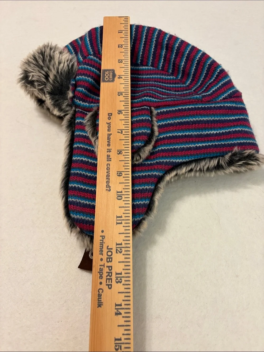 Pistil Elmer Fudd/ Trapper hat with fur trim